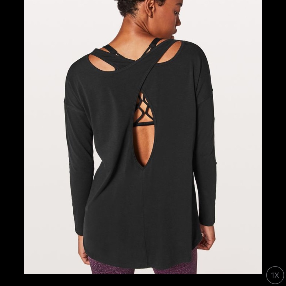 Sold Out Lululemon Back Into It Long Sleeve